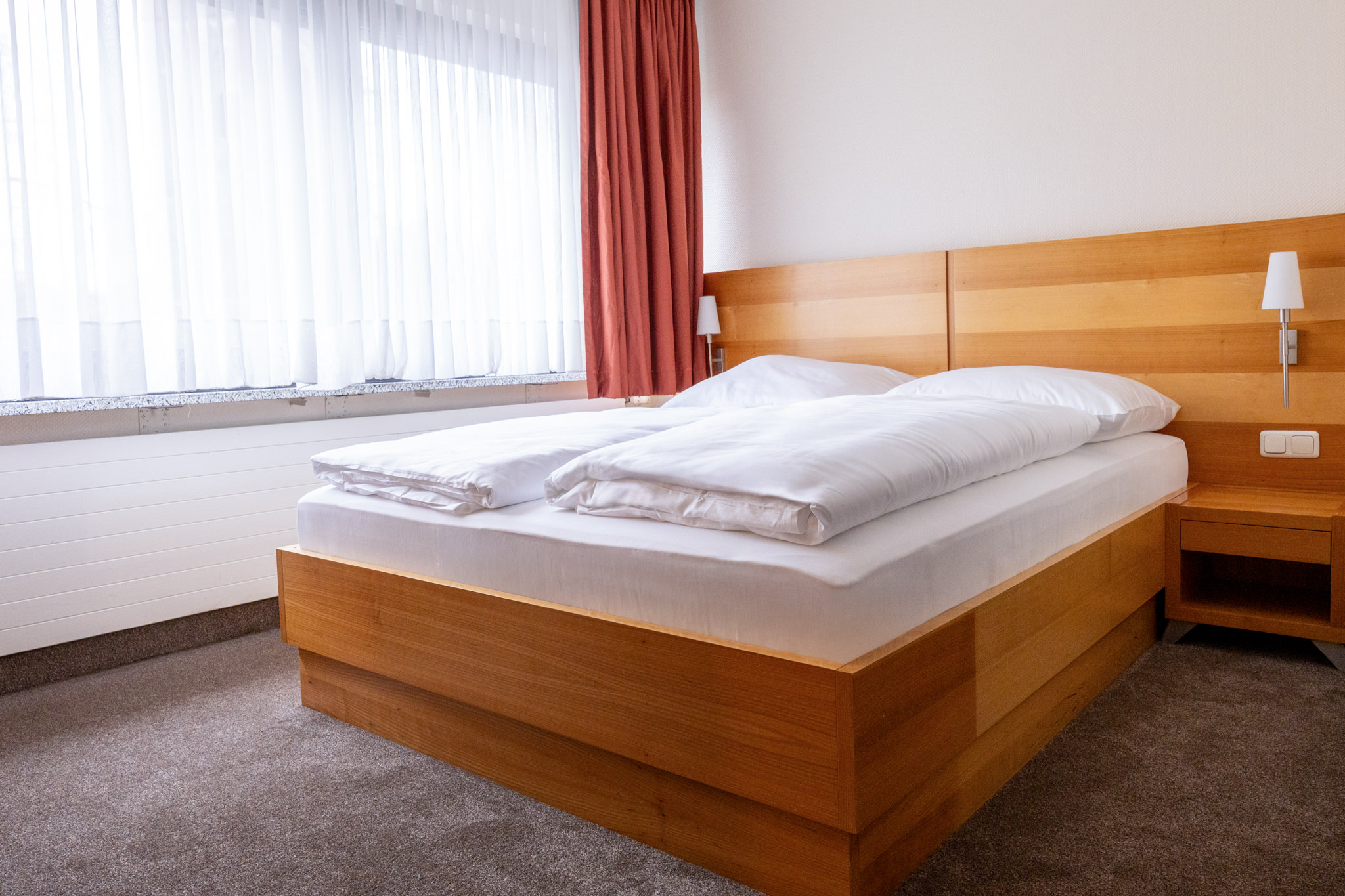 Doppelzimmer im Hotel Carlton Duisburg
